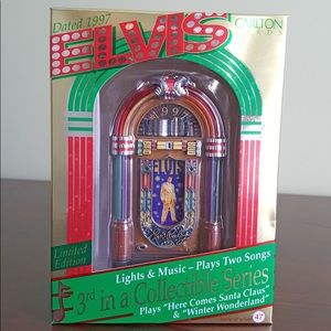 Vintage Elvis Presley, Carlton Cards Heirloom Collectible Ornament 1997